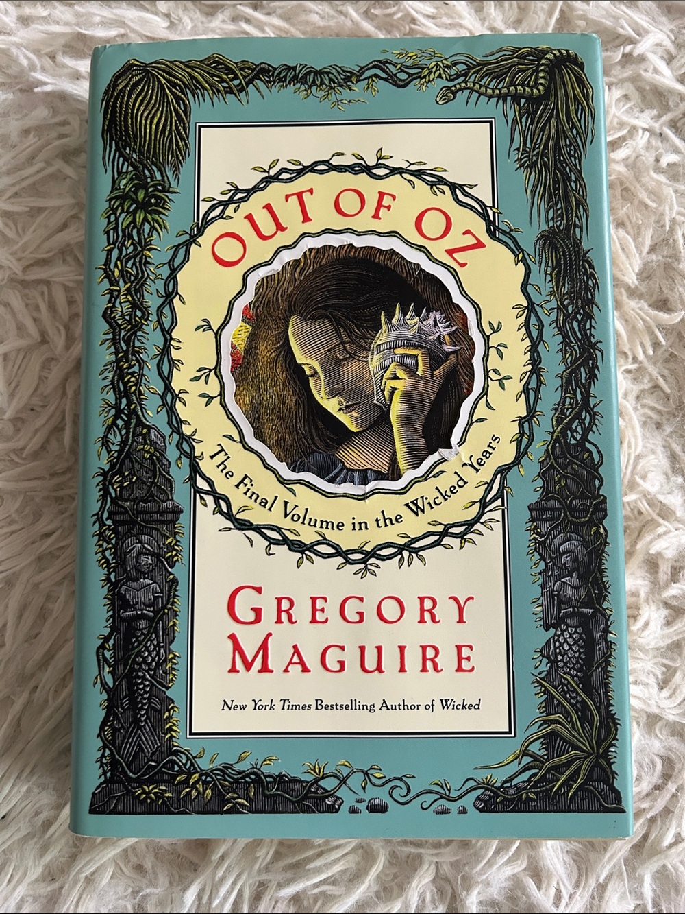 Out of Oz Hardcover - Teal Cover, from Wicked Series, by Gregory Maguire